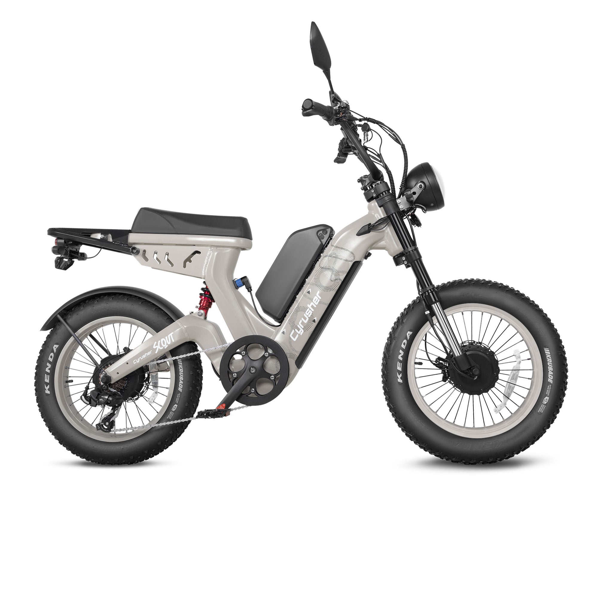 Cyrusher Scout Pro: Dual Motor Dual Battery Dual Suspension Ebike