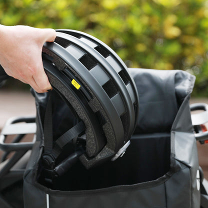 Folding Adults Bike Helmet with Lights