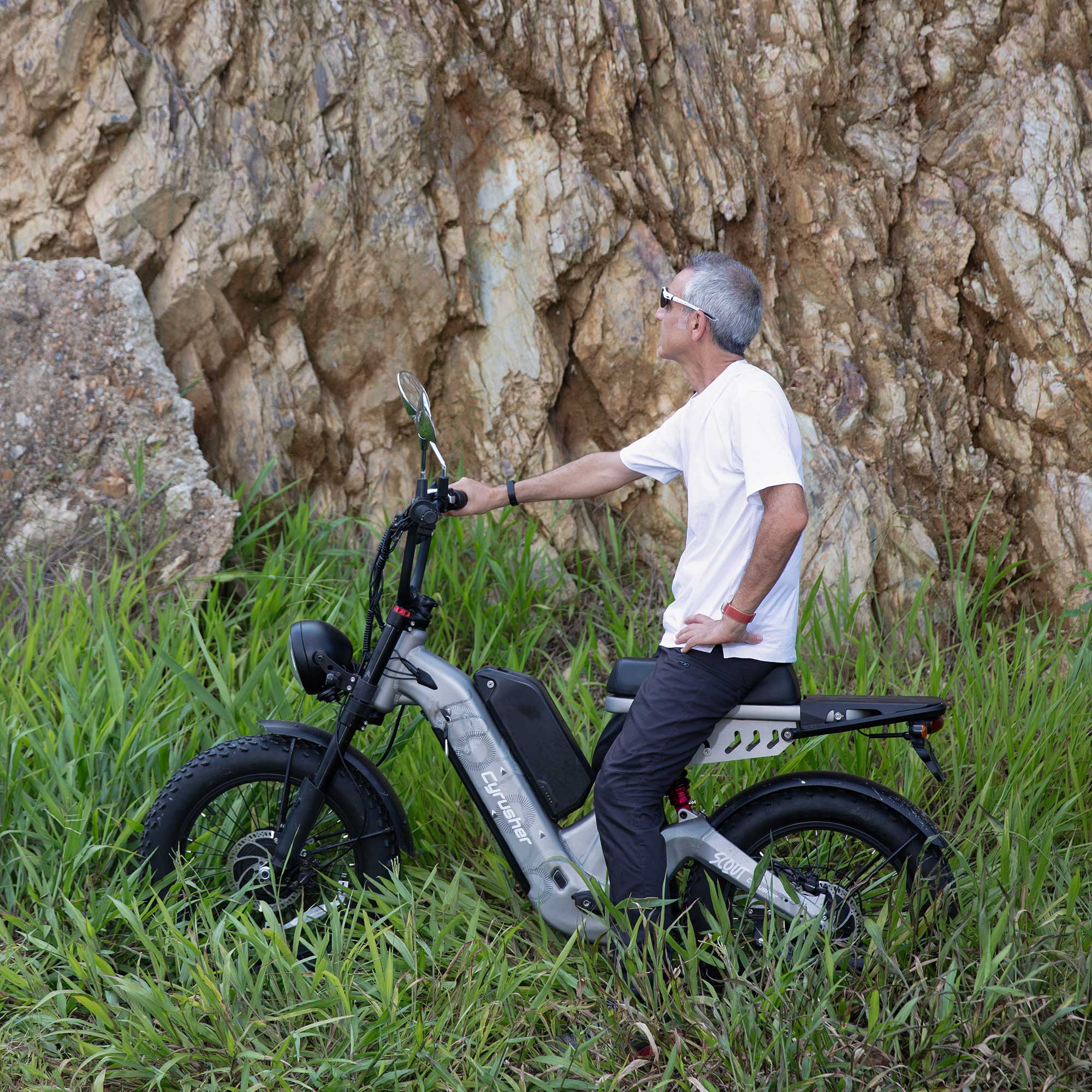 Cyrusher Scout Pro: Dual Motor Dual Battery Dual Suspension Ebike