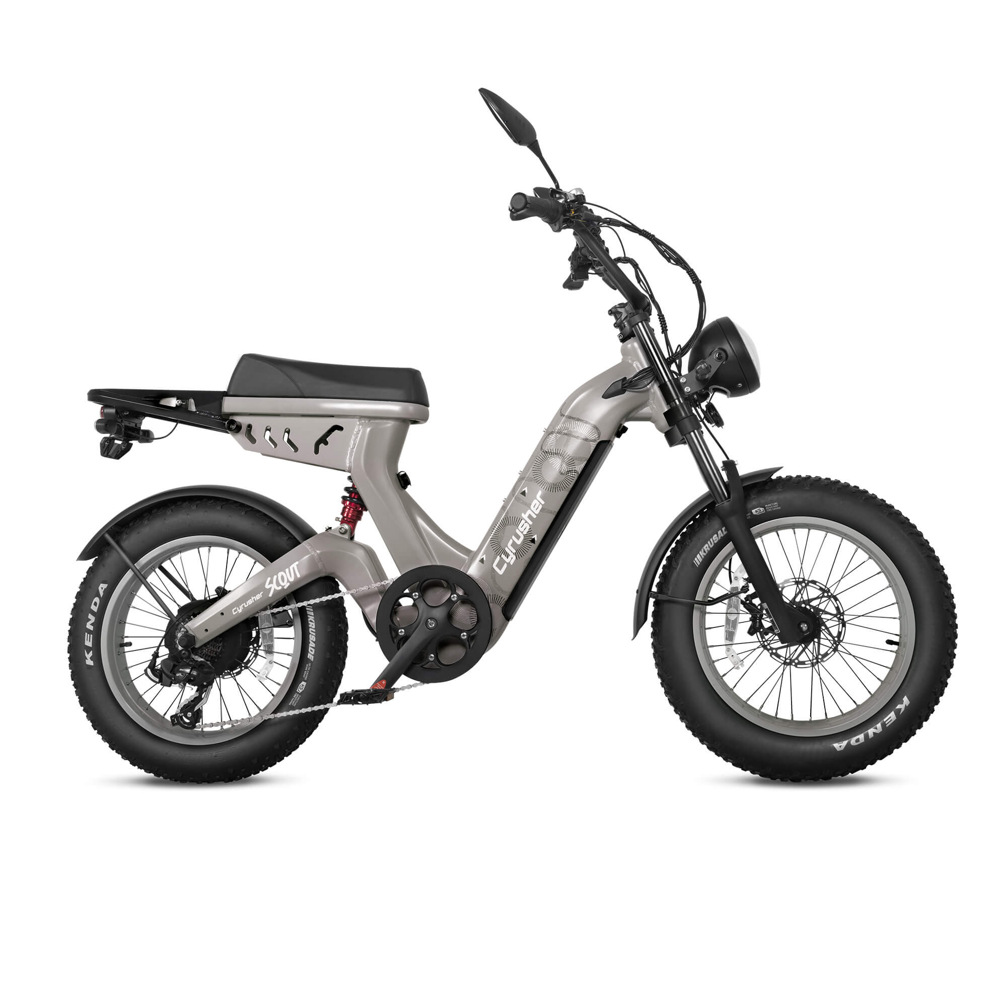 Cyrusher Scout Pro: Dual Motor Dual Battery Dual Suspension Ebike