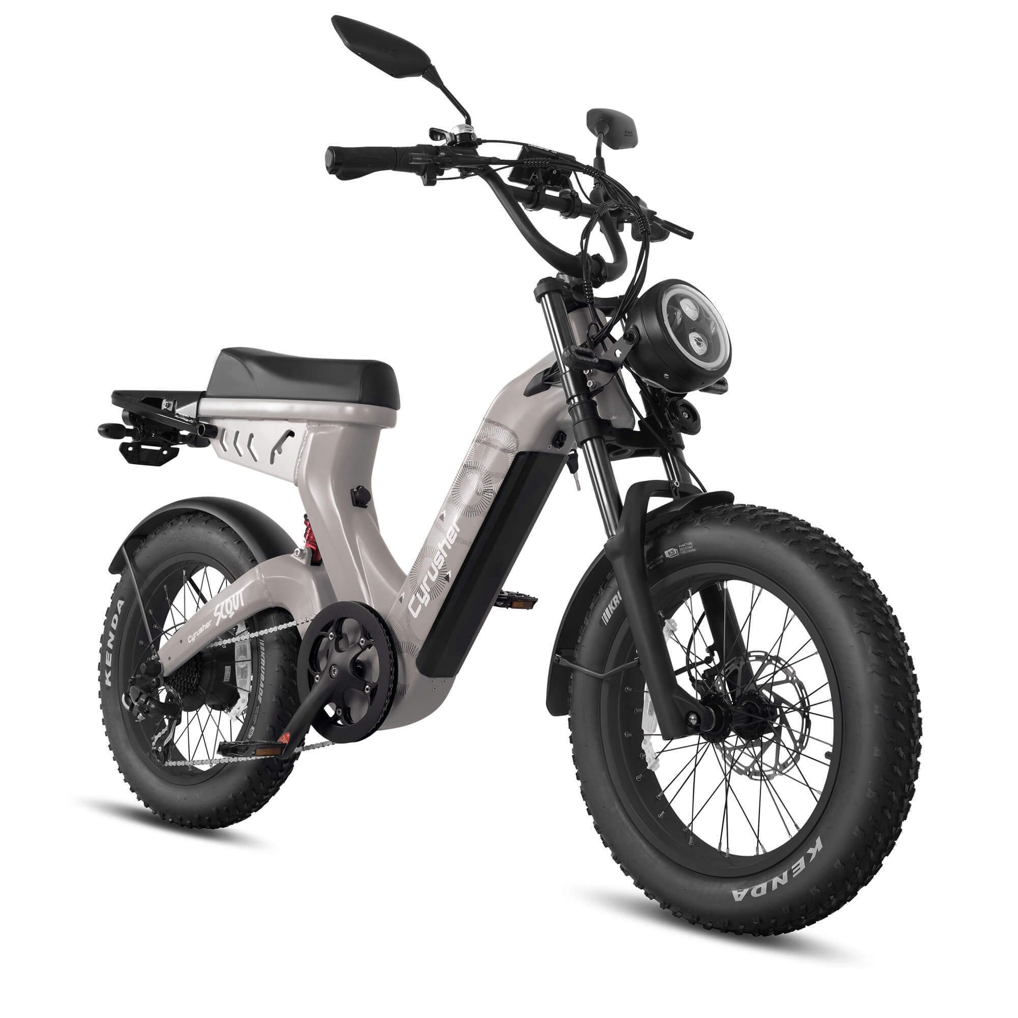 Cyrusher Scout Pro: Dual Motor Dual Battery Dual Suspension Ebike