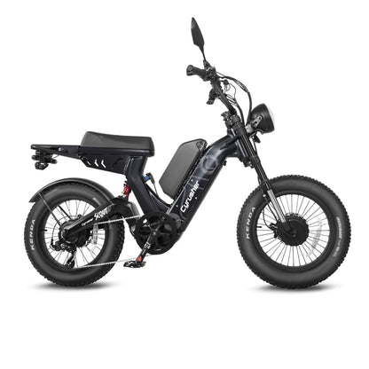 Cyrusher Scout Pro: Dual Motor Dual Battery Dual Suspension Ebike