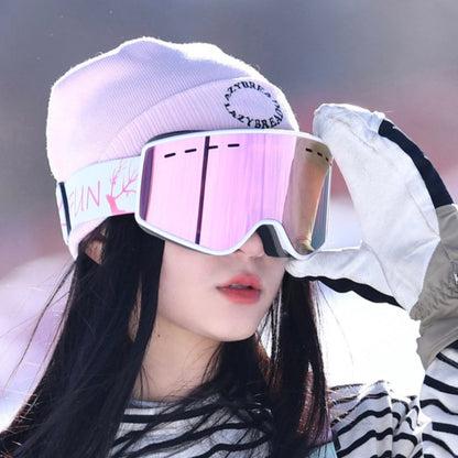 Anti-Fog Ski Goggles