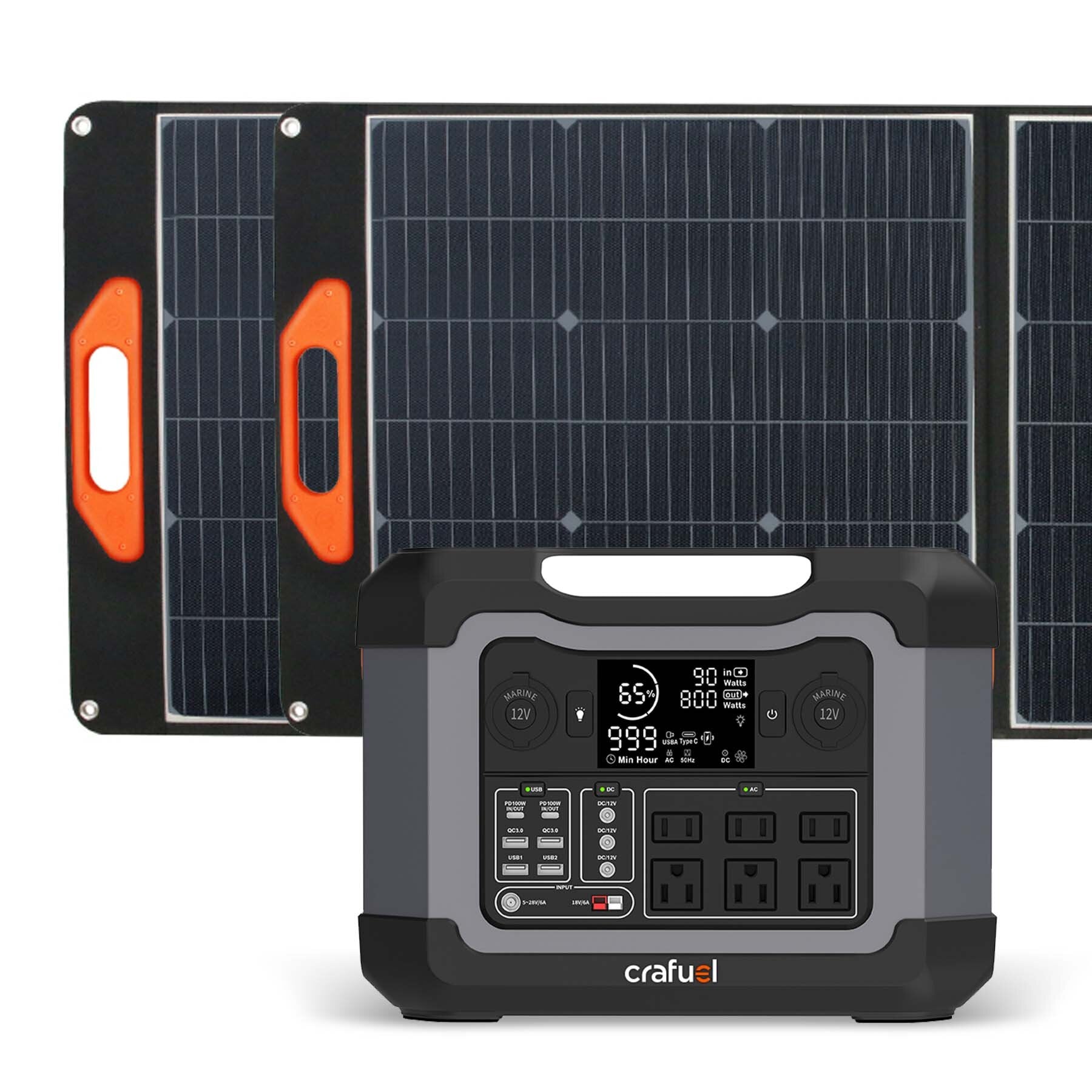 Crafuel Solar Generator 1200W